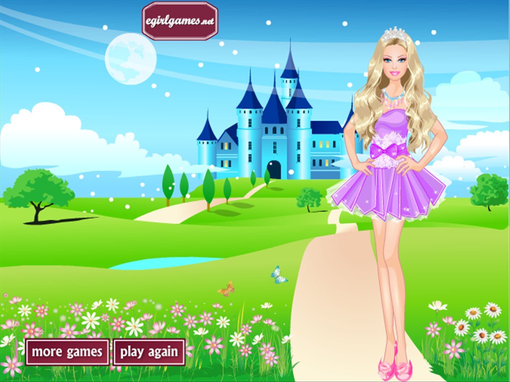 barbie dress up game download